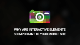 interactive elements in mobile websites