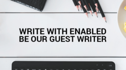 write with enabled be our guest writer