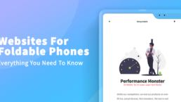 foldable phones mobile websites