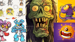 Halloween illustrations